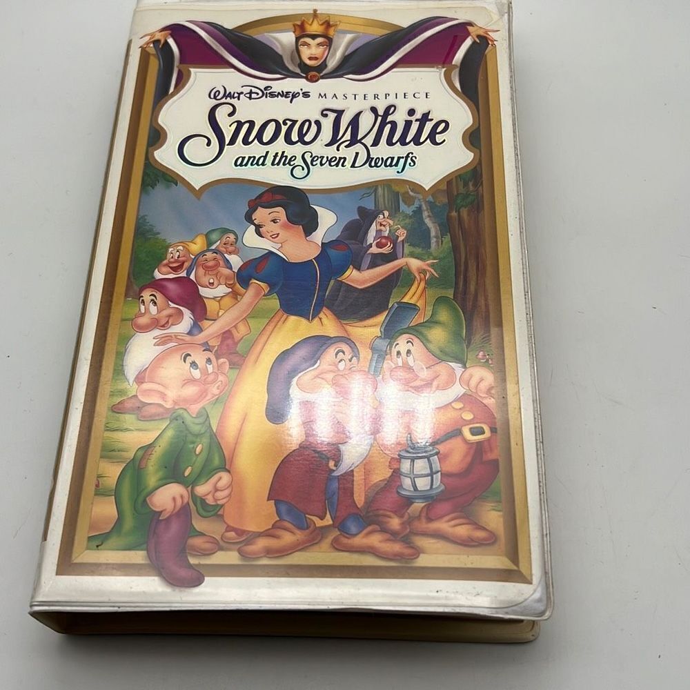 💎 Walt Disney‎ RARE Masterpiece Collection  * Snow White *  VHS tape (ORIGINAL)